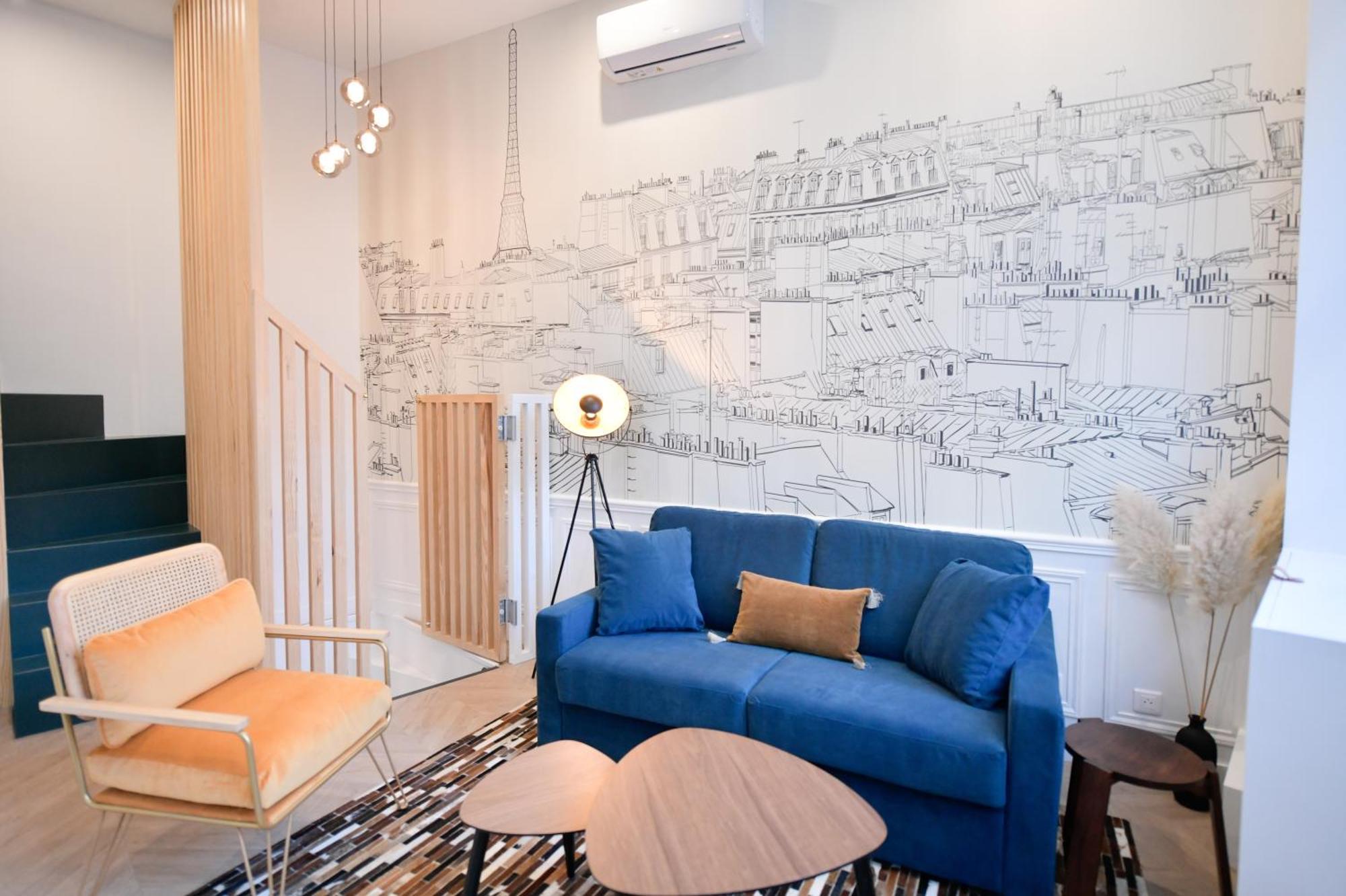 Montmartre Marvel! Designer Apartment Near Metro Paris Bagian luar foto